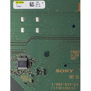 MAIN PARA SMART TV SONY / NUMERO DE PARTE A2115078A / 1-980-833-11 / 173612611 / A-2115-078-A / PANEL YD6S750DTD01 / MODELO XBR-75X940D / XBR75X940D